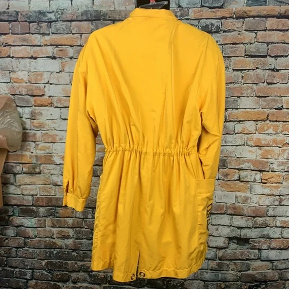 Louis Feraud Yellow jacket Sz 8 - Picture 6 of 7